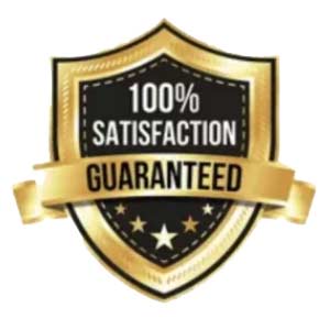 100% satisfaction guaranteed